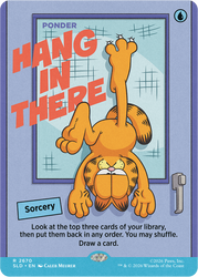 Secret Lair Drop: Secret Lair X Garfield: Motivationally Challenged - Non-Foil Edition - Secret Lair Drop Series (SLD)