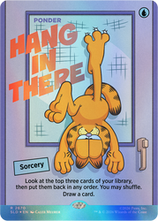 Secret Lair Drop: Secret Lair X Garfield: Motivationally Challenged - Traditional Foil Edition - Secret Lair Drop Series (SLD)