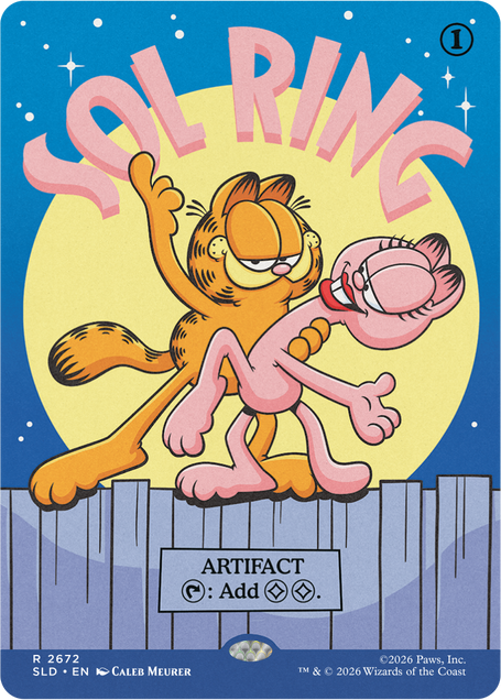 Secret Lair Drop: Secret Lair X Garfield: Motivationally Challenged - Non-Foil Edition - Secret Lair Drop Series (SLD)
