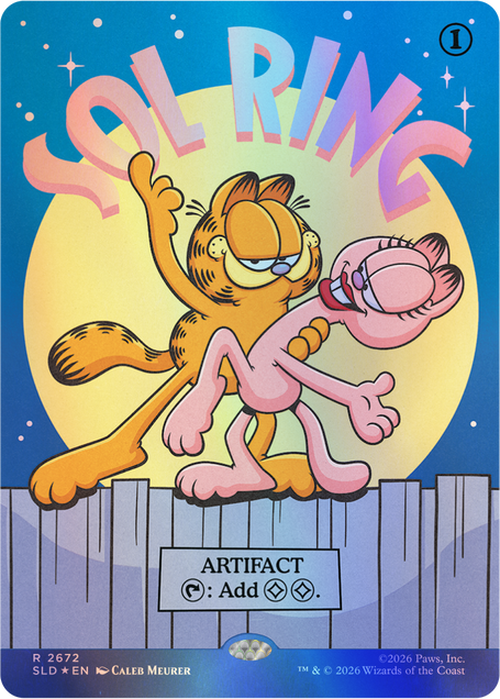 Secret Lair Drop: Secret Lair X Garfield: Motivationally Challenged - Traditional Foil Edition - Secret Lair Drop Series (SLD)