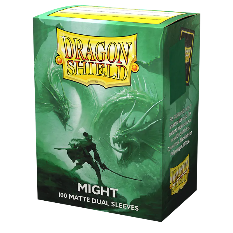 Dragon Shield Sleeves: Dual Matte: Might (Box of 100)