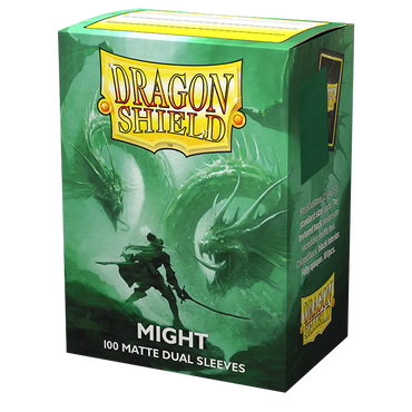 Dragon Shield Sleeves: Dual Matte: Might (Box of 100)