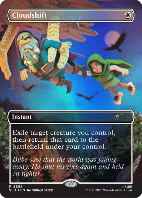 Secret Lair x The Hobbit: Over the Edge of the Wild - Traditional Foil Edition - Secret Lair Drop Series (SLD)