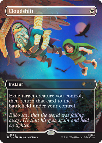 Secret Lair x The Hobbit: Over the Edge of the Wild - Traditional Foil Edition - Secret Lair Drop Series (SLD)
