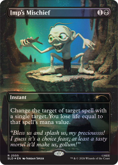 Secret Lair x The Hobbit: Over the Edge of the Wild - Traditional Foil Edition - Secret Lair Drop Series (SLD)