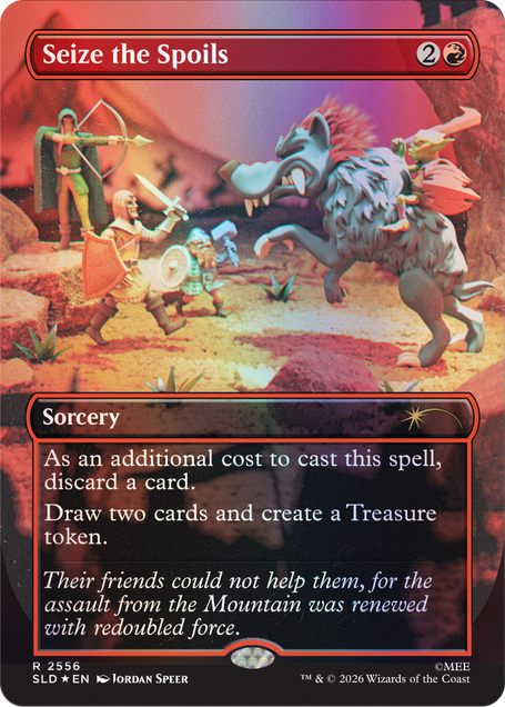 Secret Lair x The Hobbit: Over the Edge of the Wild - Traditional Foil Edition - Secret Lair Drop Series (SLD)