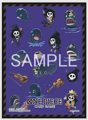 One Piece Card Game Official Sleeves: Assortment Vol. 14 (Brook & Laboon)