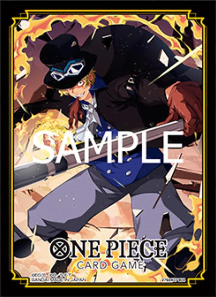 One Piece Card Games Official Sleeves: TCG+ Store Edition Vol.2 - Sabo (70 Card Pack)