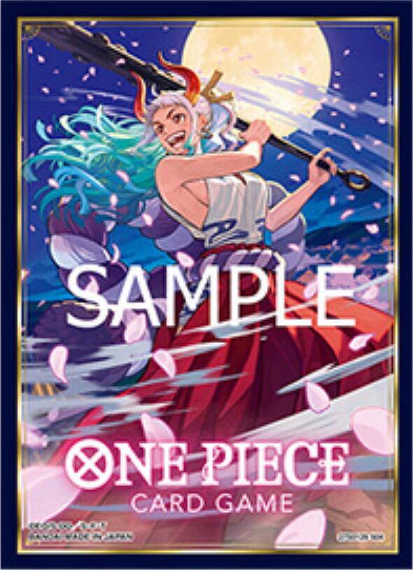 One Piece Card Game Official Sleeves: Assortment 8 - Yamato (70 Card Pack)