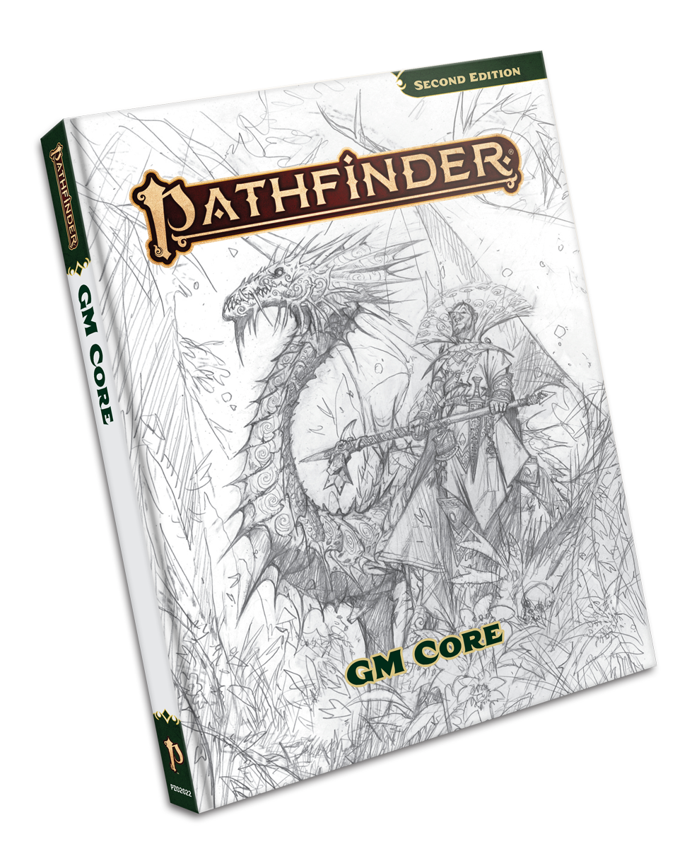 Pathfinder RPG (2E): Pathfinder GM Core (Sketch Cover)