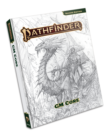 Pathfinder RPG (2E): Pathfinder GM Core (Sketch Cover)