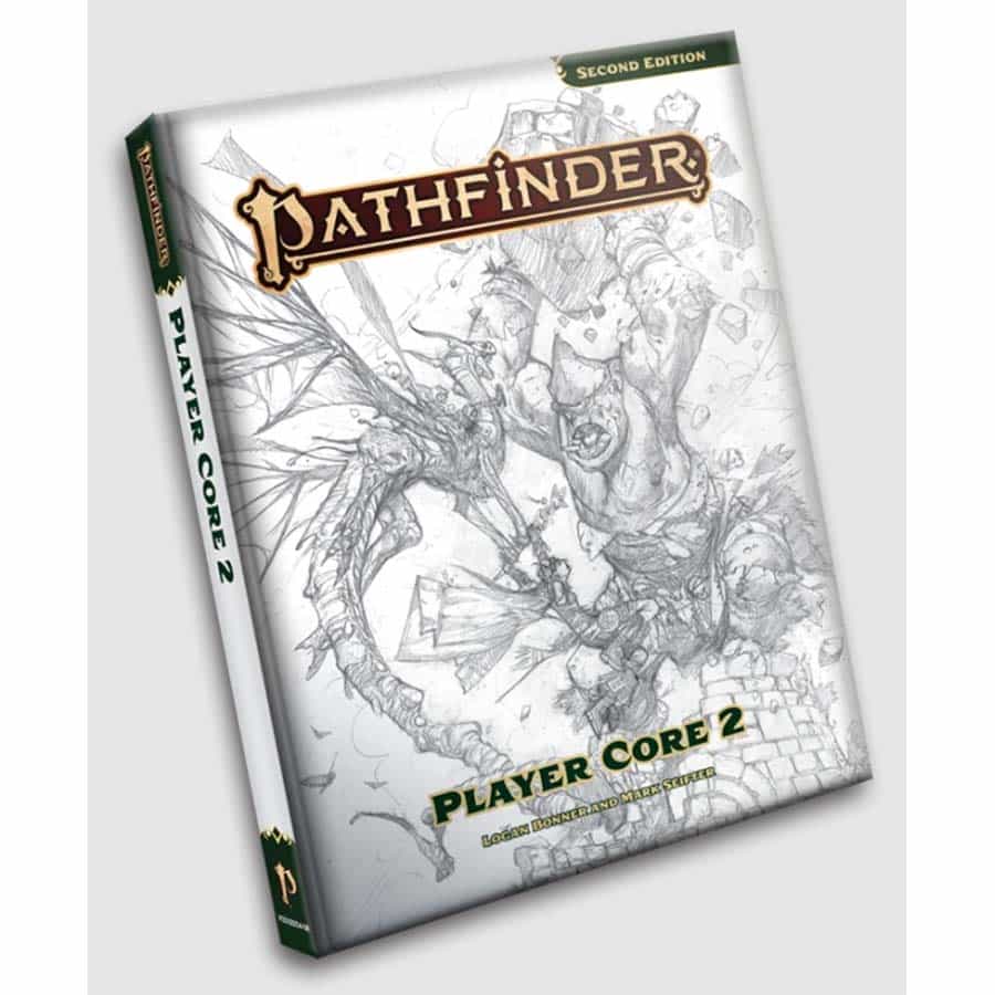 Pathfinder RPG (2E): Pathfinder Player Core 2 (Sketch Cover)