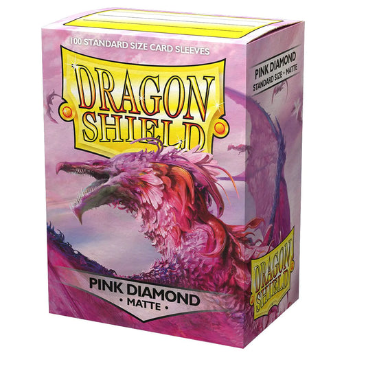 Dragon Shield Sleeves: Matte Pink Diamond (Box of 100)