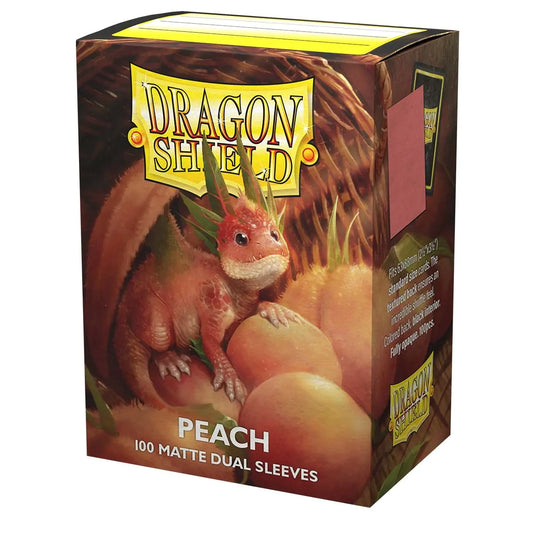 Dragon Shield Sleeves: Dual Matte: Peach (Box of 100)