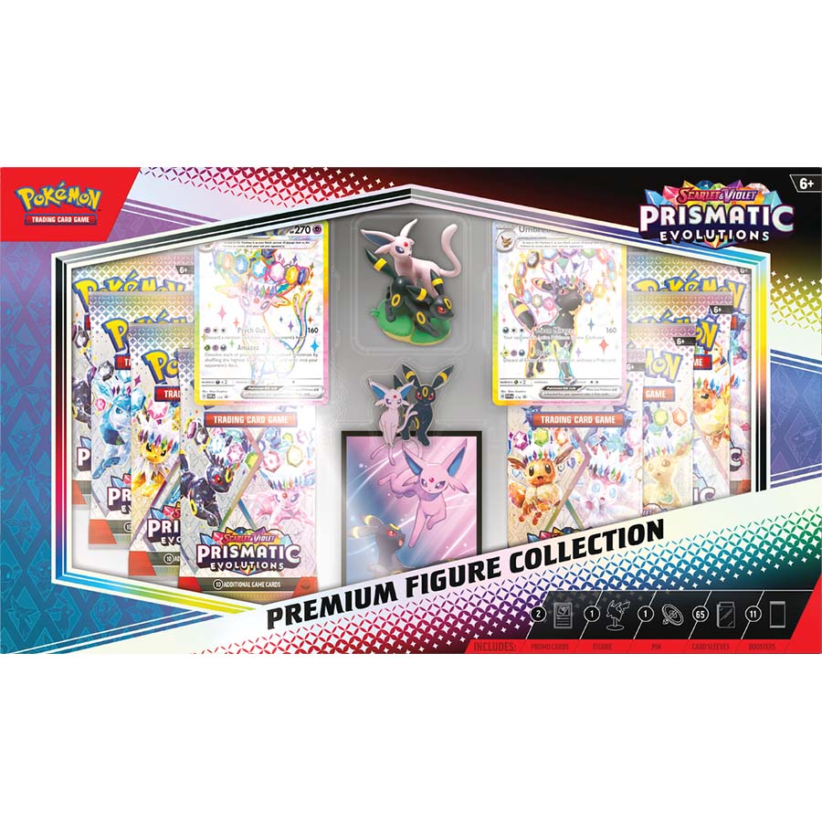 POKEMON TCG: SCARLET AND VIOLET: PREMIUM FIGURE COLLECTION: PRISMATIC EVOLUTIONS