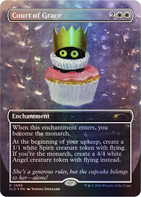 Secret Lair Drop: Purr Majesty - Traditional Foil Edition - Secret Lair Drop Series (SLD)