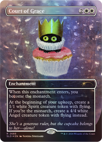 Secret Lair Drop: Purr Majesty - Traditional Foil Edition - Secret Lair Drop Series (SLD)