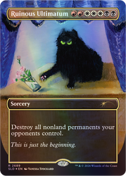 Secret Lair Drop: Purr Majesty - Traditional Foil Edition - Secret Lair Drop Series (SLD)