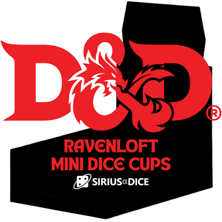 Sirius Dice: Dungeons and Dragons: Ravenloft Mini Dice Cups