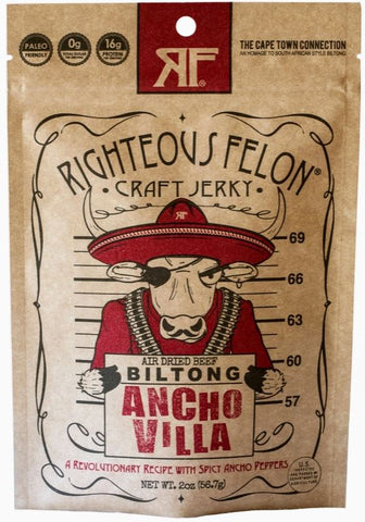 Ancho Villa Biltong Jerky