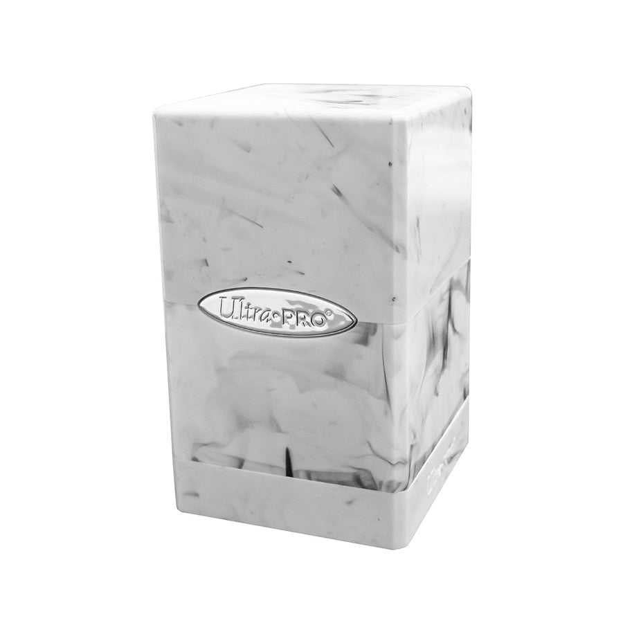 Ultra Pro: Marble Satin Tower: White and Black