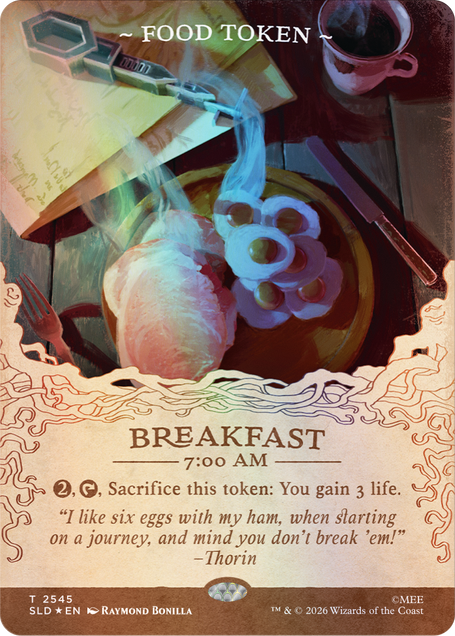 Secret Lair Drop: Secret Lair x The Hobbit: Second Breakfast & Beyond - Traditional Foil Edition - Secret Lair Drop Series (SLD)