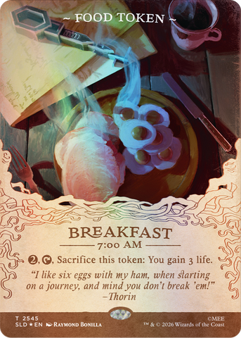 Secret Lair Drop: Secret Lair x The Hobbit: Second Breakfast & Beyond - Traditional Foil Edition - Secret Lair Drop Series (SLD)
