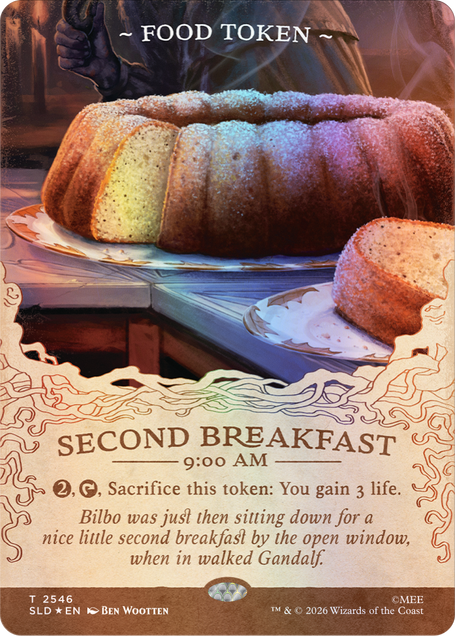 Secret Lair Drop: Secret Lair x The Hobbit: Second Breakfast & Beyond - Traditional Foil Edition - Secret Lair Drop Series (SLD)