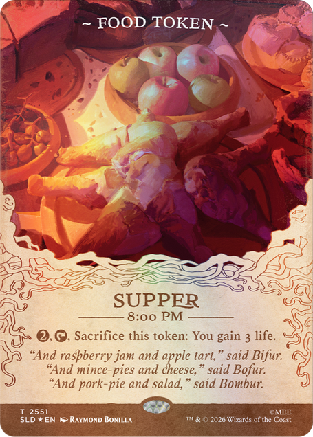 Secret Lair Drop: Secret Lair x The Hobbit: Second Breakfast & Beyond - Traditional Foil Edition - Secret Lair Drop Series (SLD)
