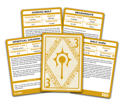 Dungeons and Dragons: Spellbook Cards - Cleric