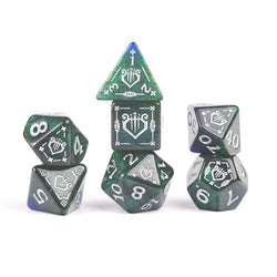 DUNGEONS AND DRAGONS: ADVENTURER DICE: BARD BLUE