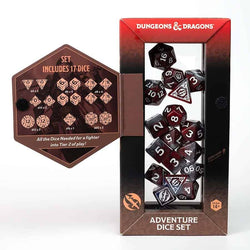 DUNGEONS AND DRAGONS: ADVENTURER DICE: FIGHTER RED