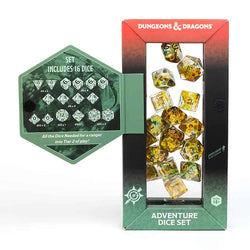 DUNGEONS AND DRAGONS: ADVENTURER DICE: RANGER GREEN AND MULTI