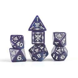 DUNGEONS AND DRAGONS: ADVENTURER DICE: ROGUE PURPLE