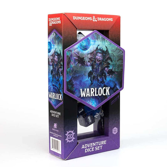 DUNGEONS AND DRAGONS: ADVENTURER DICE: WARLOCK PURPLE