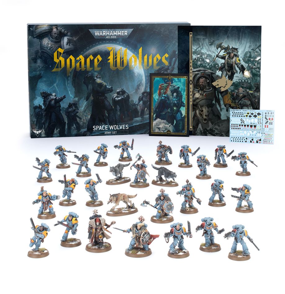 Space Marines: Space Wolves Army Set Box