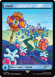 Secret Lair Drop: Our Boss is on Vacation Superdrop: Spongebob Squarepants: Lands Under the Sea - Non-Foil Edition - Secret Lair Drop Series (SLD)