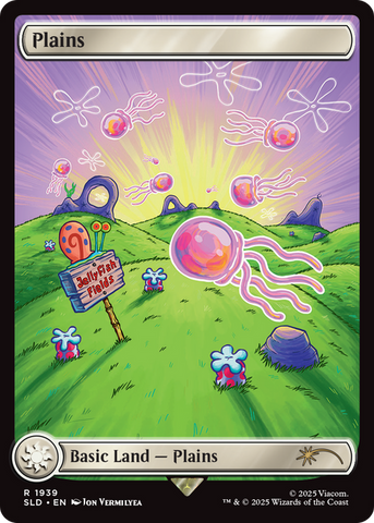 Secret Lair Drop: Our Boss is on Vacation Superdrop: Spongebob Squarepants: Lands Under the Sea - Non-Foil Edition - Secret Lair Drop Series (SLD)