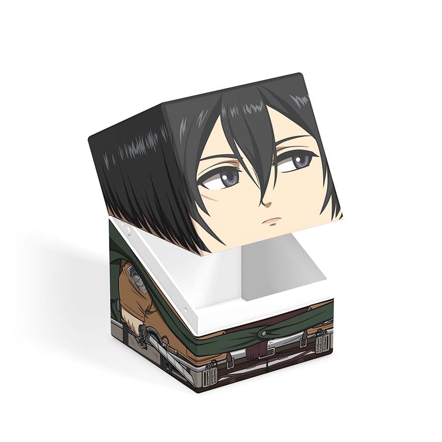 ULTIMATE GUARD: SQUAROES: BOULDER 100 ATTACK ON TITAN (WAVE 1): MIKASA ACKERMANN (AOT003)