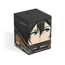 ULTIMATE GUARD: SQUAROES: BOULDER 100 ATTACK ON TITAN (WAVE 1): MIKASA ACKERMANN (AOT003)