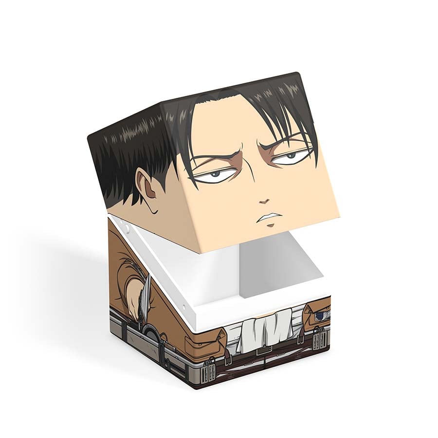 ULTIMATE GUARD: SQUAROES: BOULDER 100 ATTACK ON TITAN (WAVE 1): LEVI ACKERMANN (AOT004)