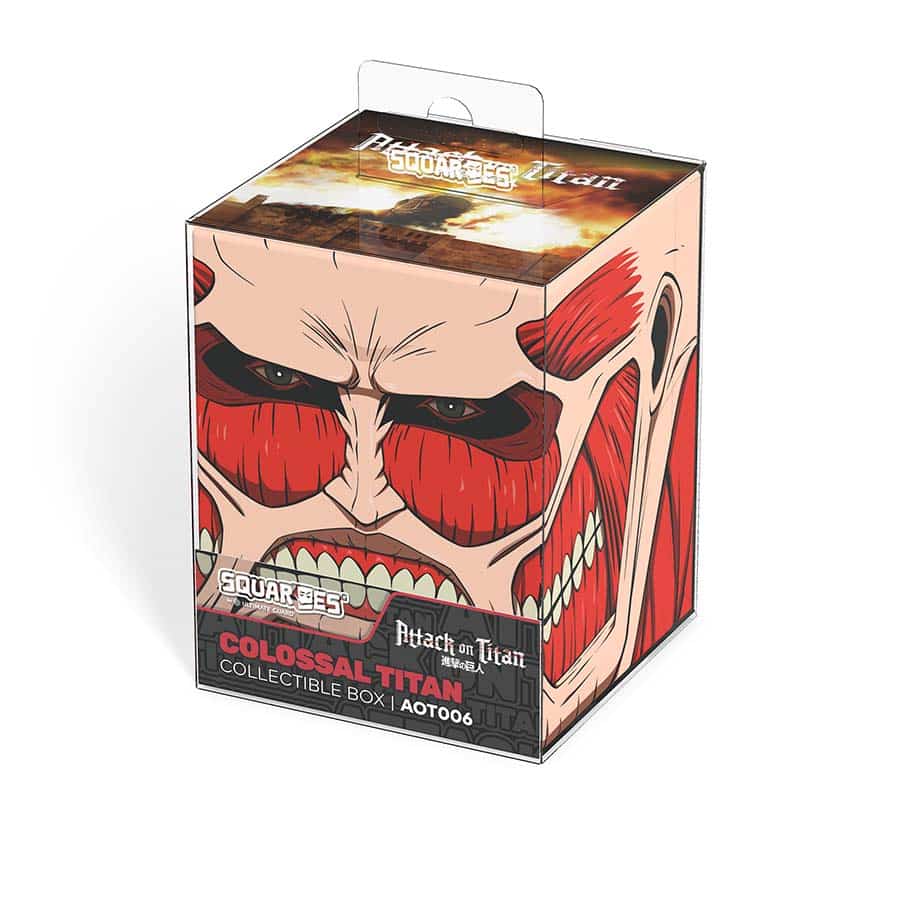 ULTIMATE GUARD: SQUAROES: BOULDER 100 ATTACK ON TITAN (WAVE 1): COLOSSAL TITAN (AOT006)