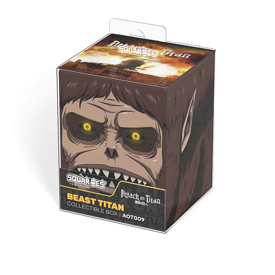 ULTIMATE GUARD: SQUAROES: BOULDER 100 ATTACK ON TITAN (WAVE 1): BEAST TITAN (RARE) (AOT009)