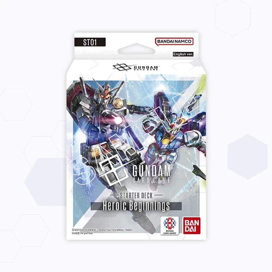 Gundam Card Game: Starter Set [ST01] - Heroic Beginnings