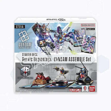 Gundam Card Game: Gundam Assemble Starter Set [ST01A] - Heroic Beginnings
