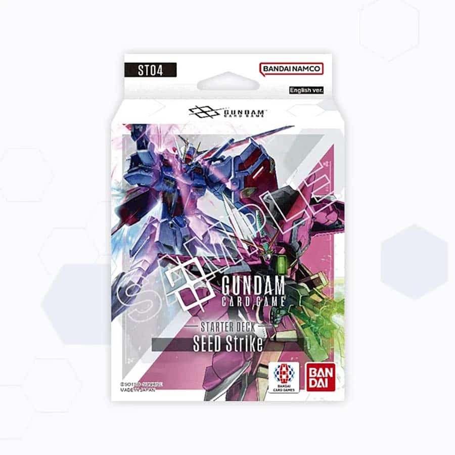 Gundam Card Game: Starter Deck [ST04] - SEED Strike