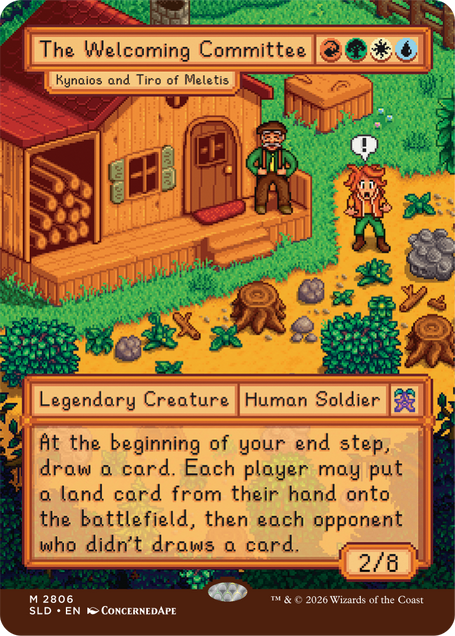 Secret Lair Drop: Secret Lair x Stardew Valley: Welcome to Stardew Valley - Non-Foil Edition - Secret Lair Drop Series (SLD)