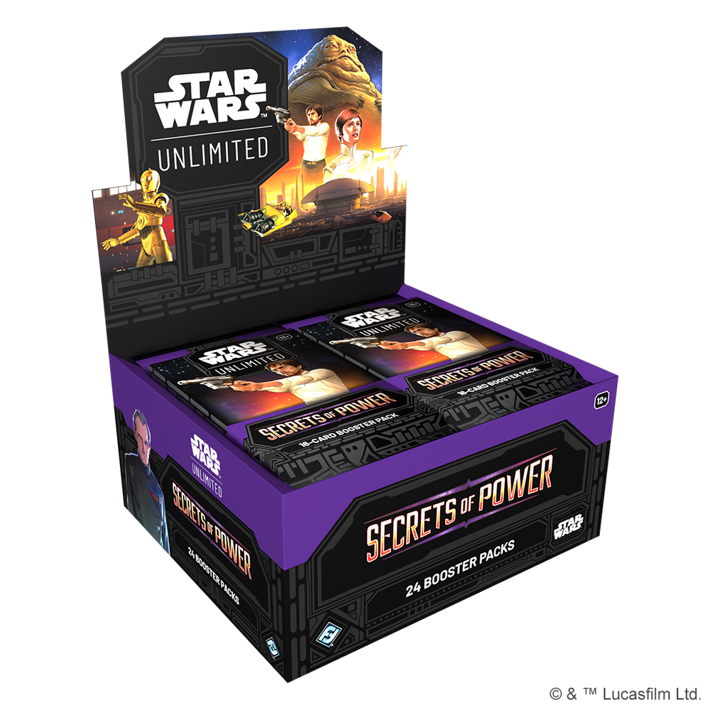 Star Wars: Unlimited - Secrets of Power: Booster Display