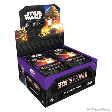 Star Wars: Unlimited - Secrets of Power: Booster Display