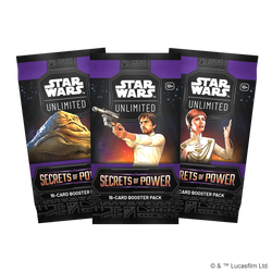 Star Wars: Unlimited - Secrets of Power: Booster Display